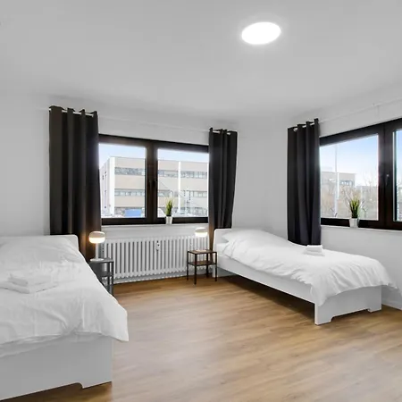 Business-Apartments Mit Drei Schlafzimmern In Lippstadt Exterior foto